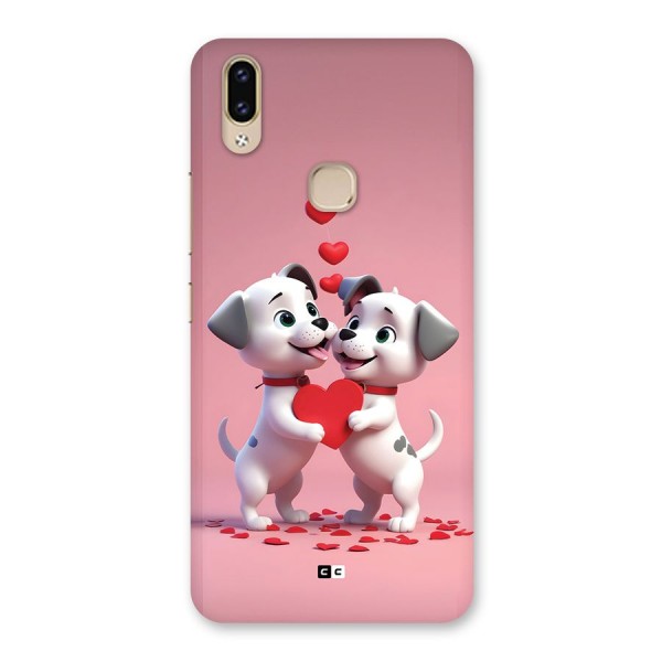 Two Puppies Together Back Case for Vivo V9