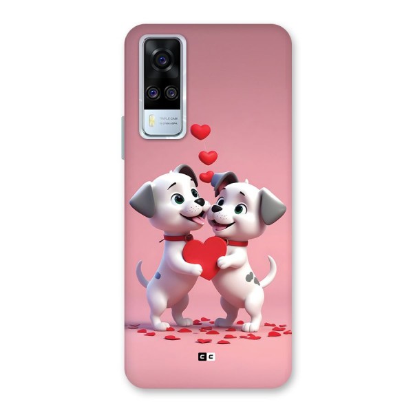 Two Puppies Together Back Case for Vivo Y51