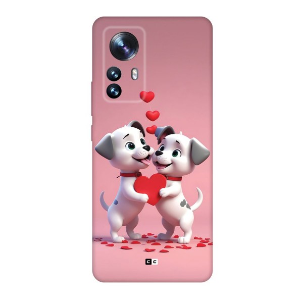 Two Puppies Together Back Case for Xiaomi 12 Pro