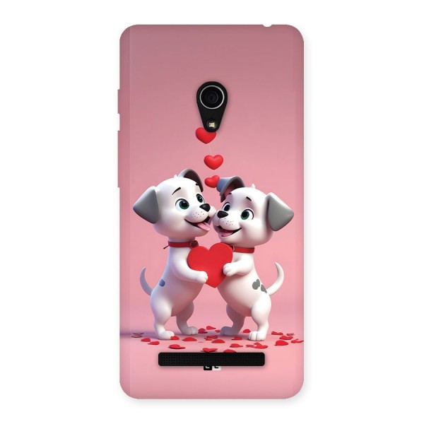 Two Puppies Together Back Case for Zenfone 5