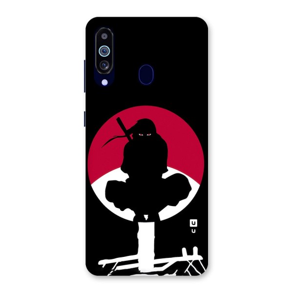 Uchiha Itachi Minimalist Back Case for Galaxy A60