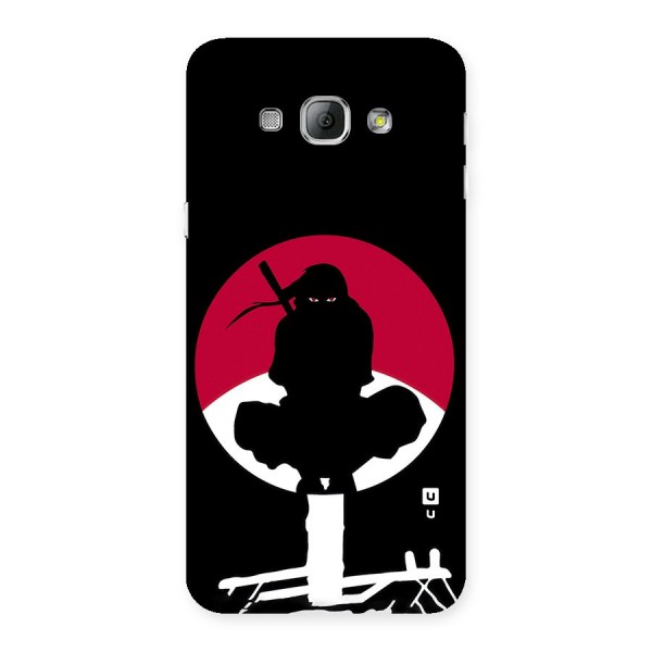 Uchiha Itachi Minimalist Back Case for Galaxy A8