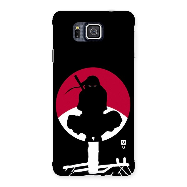 Uchiha Itachi Minimalist Back Case for Galaxy Alpha