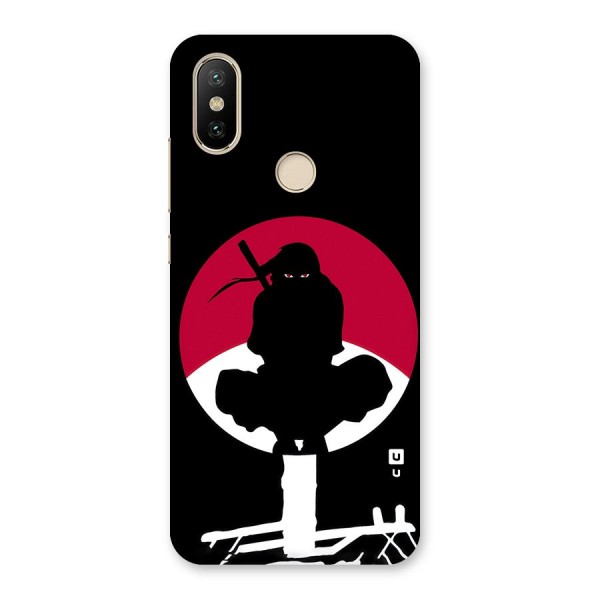 Uchiha Itachi Minimalist Back Case for Mi A2