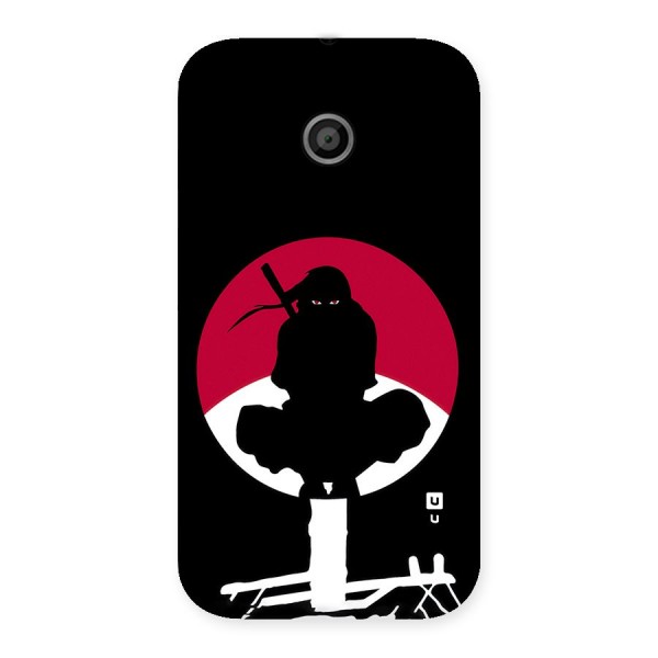 Uchiha Itachi Minimalist Back Case for Moto E