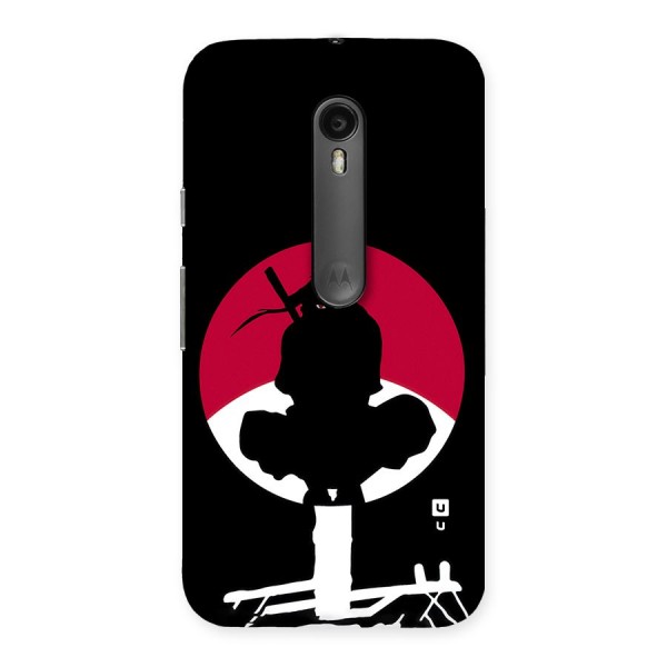 Uchiha Itachi Minimalist Back Case for Moto G3