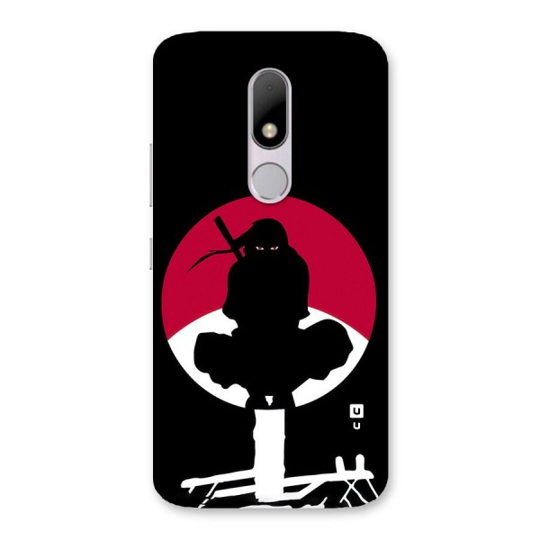 Uchiha Itachi Minimalist Back Case for Moto M