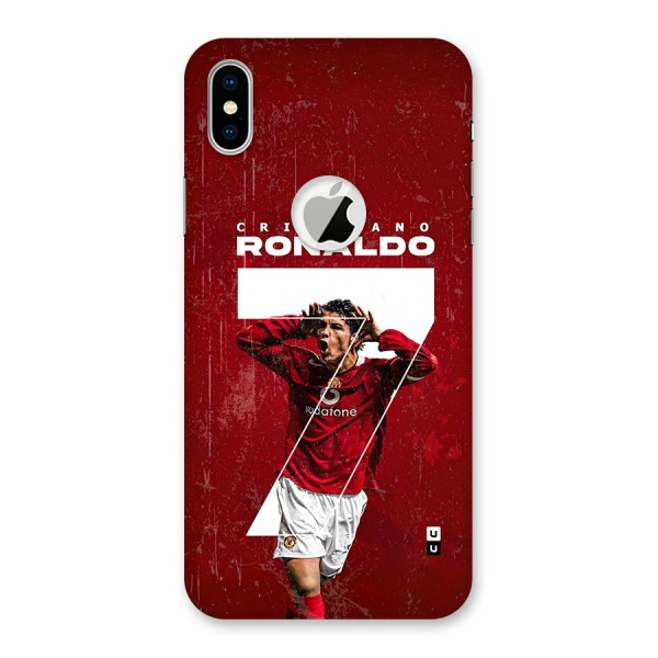 Ultimate Legend 7 Back Case for iPhone XS Logo Cut