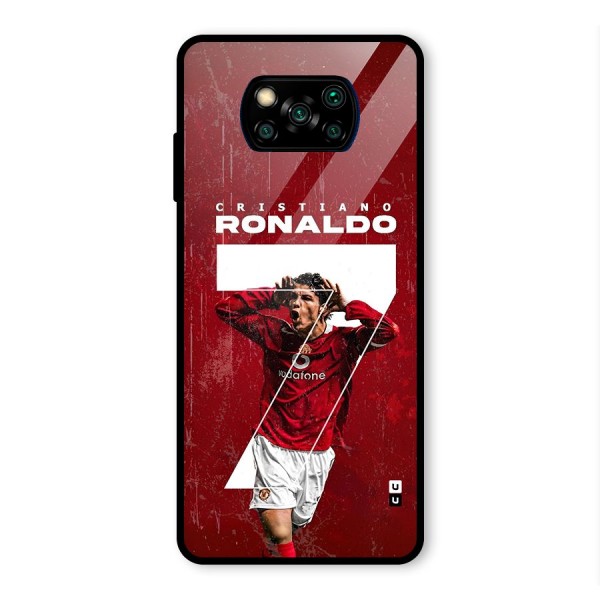 Ultimate Legend 7 Glass Back Case for Poco X3 Pro