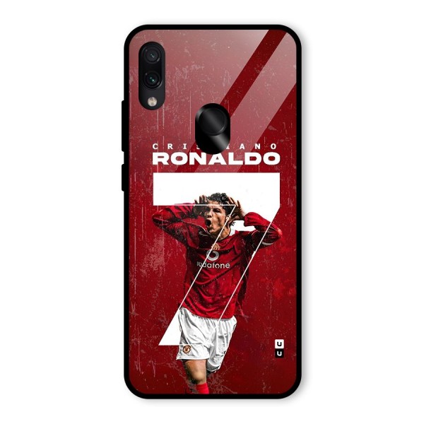 Ultimate Legend 7 Glass Back Case for Redmi Note 7