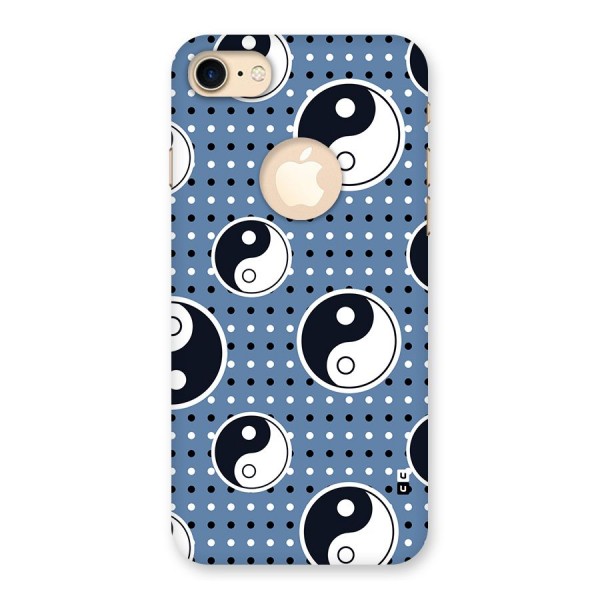 Ultimate Yin Yang Back Case for iPhone 8 Logo Cut