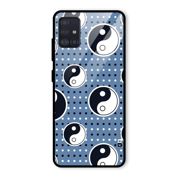 Ultimate Yin Yang Glass Back Case for Galaxy A51