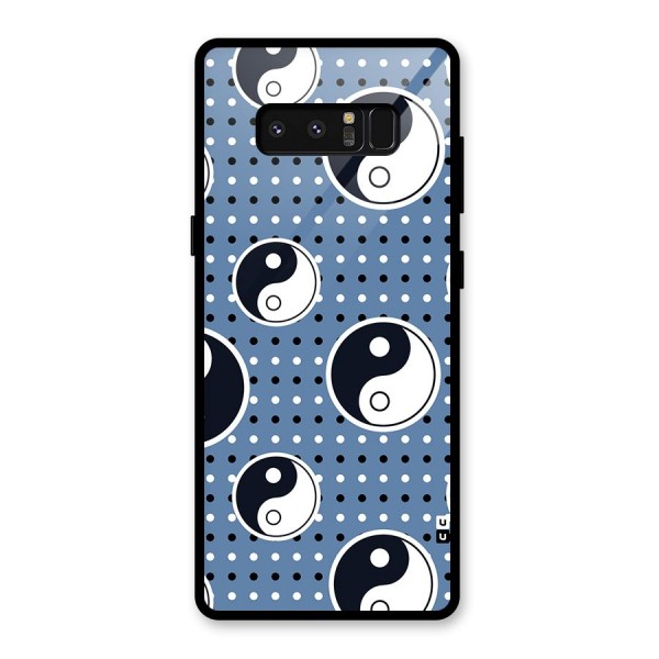 Ultimate Yin Yang Glass Back Case for Galaxy Note 8