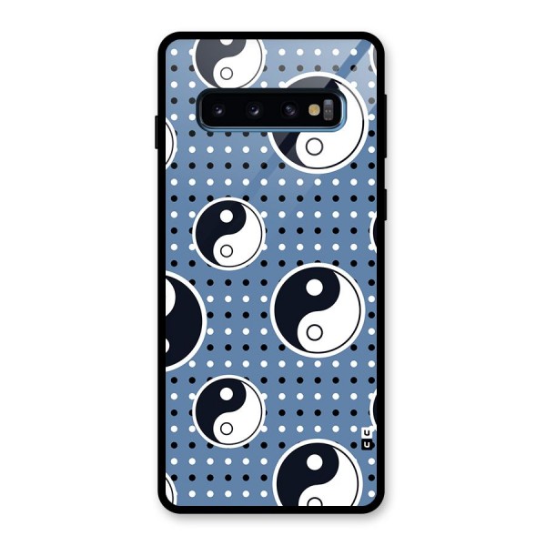 Ultimate Yin Yang Glass Back Case for Galaxy S10