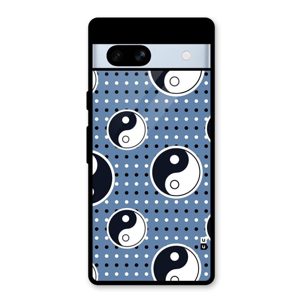 Ultimate Yin Yang Glass Back Case for Google Pixel 7a