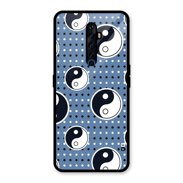 Ultimate Yin Yang Glass Back Case for Oppo Reno2 F