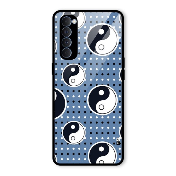 Ultimate Yin Yang Glass Back Case for Oppo Reno4 Pro