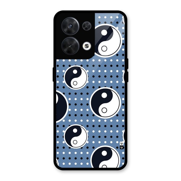 Ultimate Yin Yang Glass Back Case for Oppo Reno8 5G