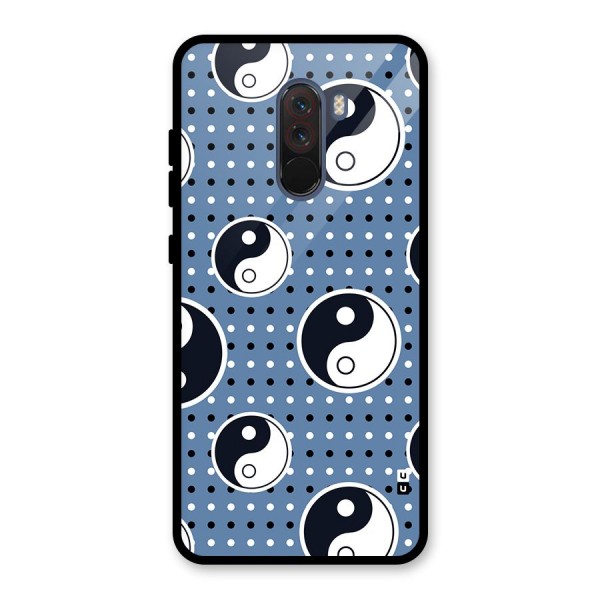 Ultimate Yin Yang Glass Back Case for Poco F1