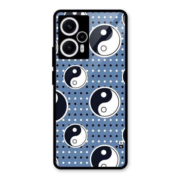 Ultimate Yin Yang Glass Back Case for Poco F5