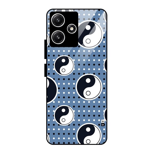 Ultimate Yin Yang Glass Back Case for Poco M6 Pro