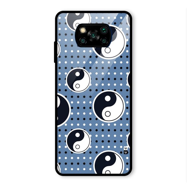 Ultimate Yin Yang Glass Back Case for Poco X3 Pro