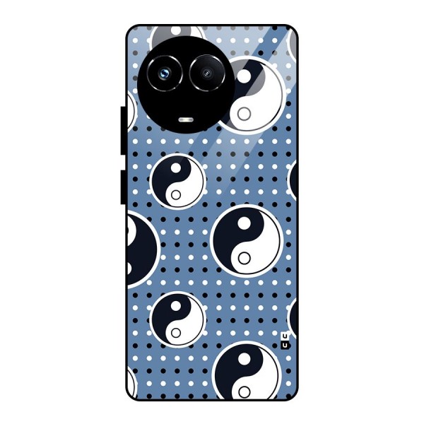 Ultimate Yin Yang Glass Back Case for Realme Narzo 60X