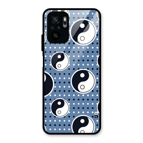 Ultimate Yin Yang Glass Back Case for Redmi Note 10