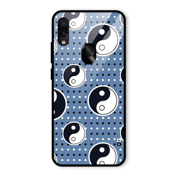 Ultimate Yin Yang Glass Back Case for Redmi Note 7