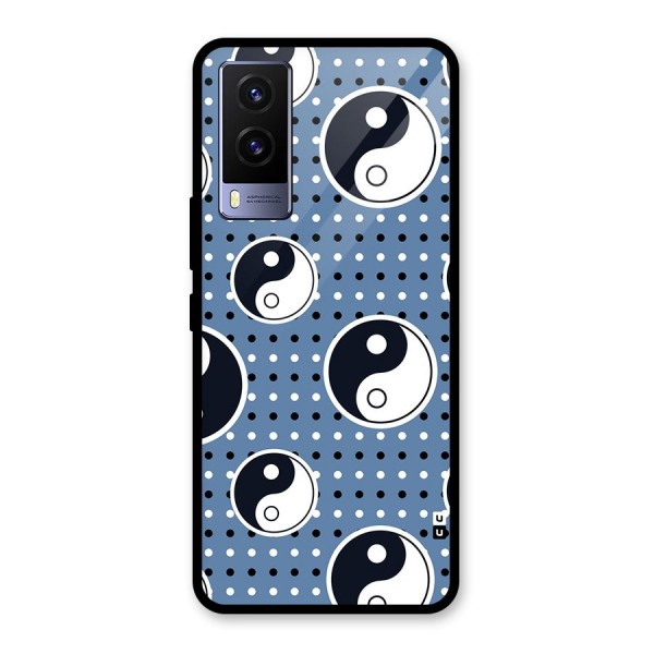 Ultimate Yin Yang Glass Back Case for Vivo V21e 5G