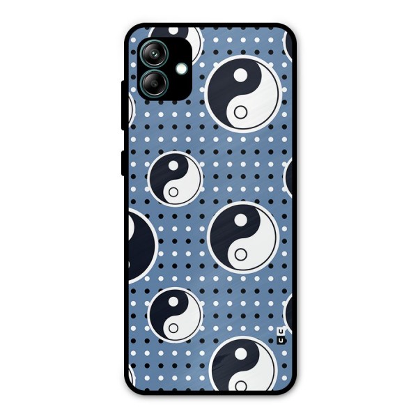 Ultimate Yin Yang Metal Back Case for Galaxy A04