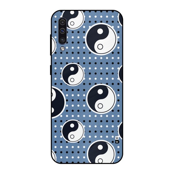 Ultimate Yin Yang Metal Back Case for Galaxy A30s