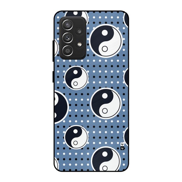 Ultimate Yin Yang Metal Back Case for Galaxy A52