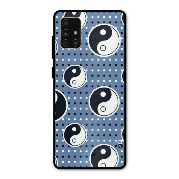 Ultimate Yin Yang Metal Back Case for Galaxy A71