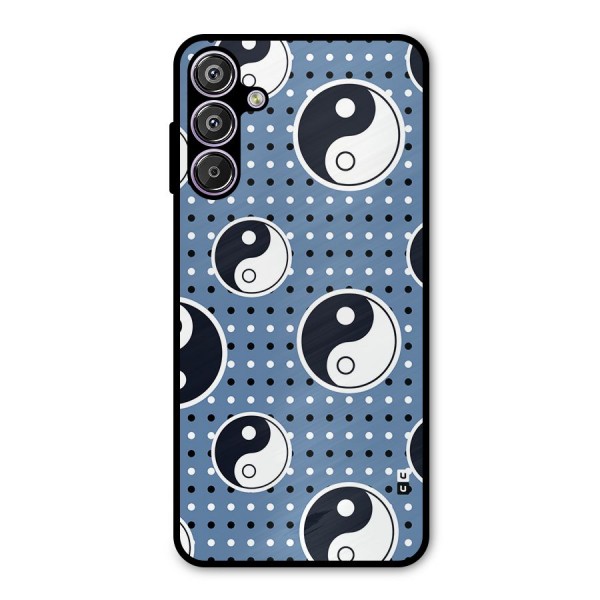 Ultimate Yin Yang Metal Back Case for Galaxy F15