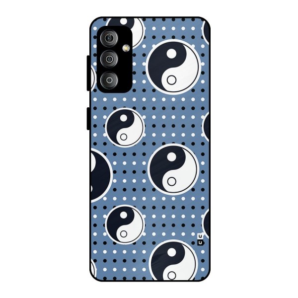 Ultimate Yin Yang Metal Back Case for Galaxy F23