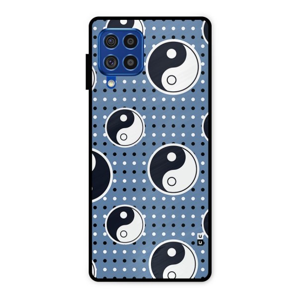 Ultimate Yin Yang Metal Back Case for Galaxy F62