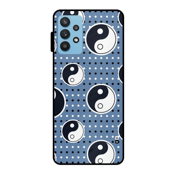 Ultimate Yin Yang Metal Back Case for Galaxy M32 5G