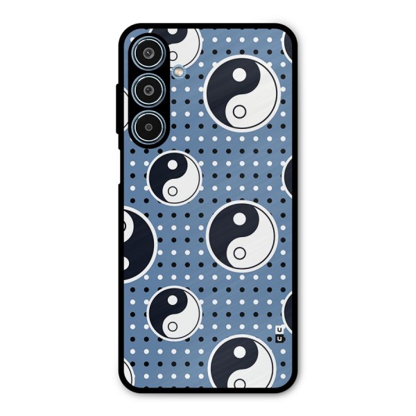 Ultimate Yin Yang Metal Back Case for Galaxy M35