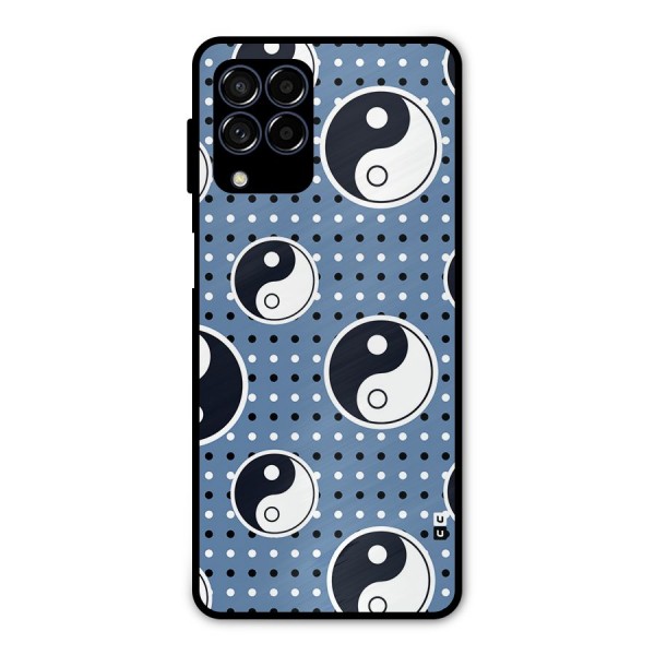 Ultimate Yin Yang Metal Back Case for Galaxy M53 5G