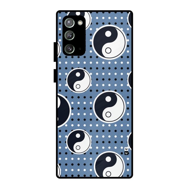 Ultimate Yin Yang Metal Back Case for Galaxy Note 20