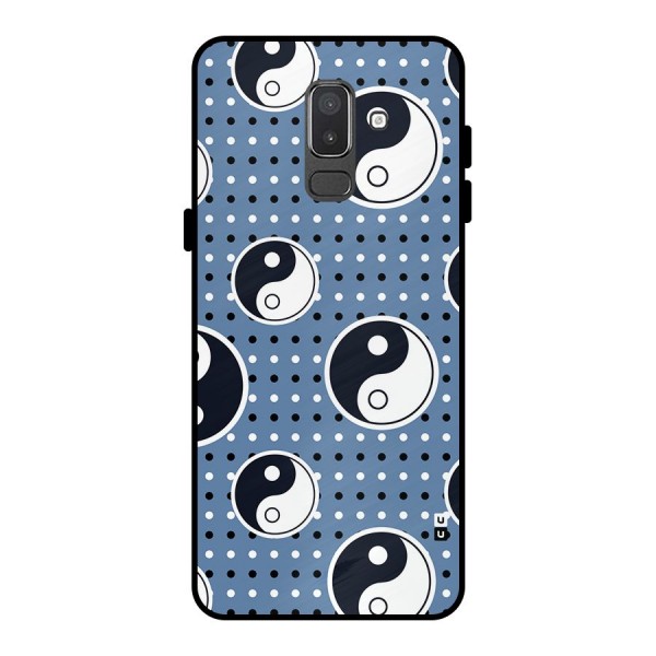 Ultimate Yin Yang Metal Back Case for Galaxy On8 (2018)