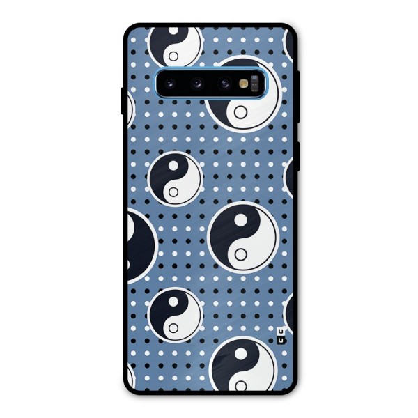 Ultimate Yin Yang Metal Back Case for Galaxy S10