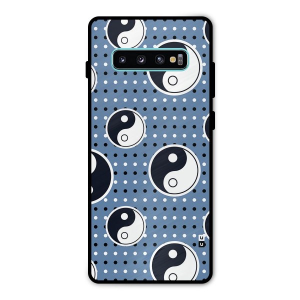 Ultimate Yin Yang Metal Back Case for Galaxy S10 Plus