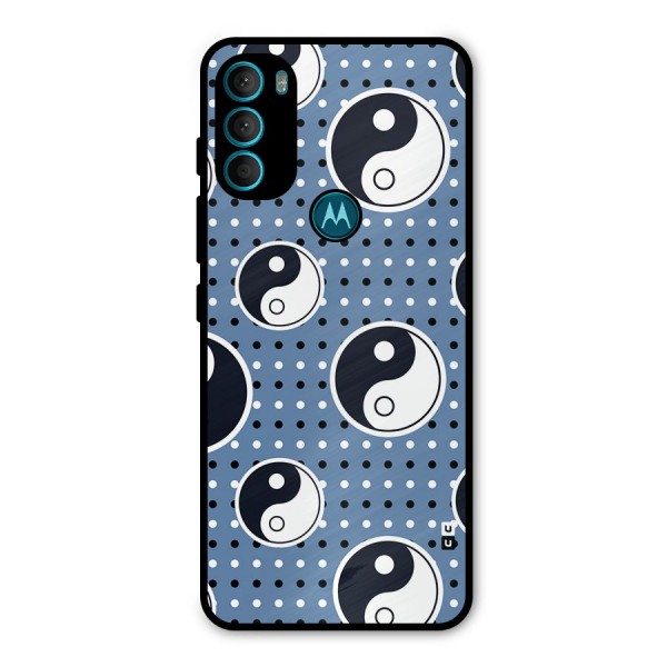 Ultimate Yin Yang Metal Back Case for Moto G71 5G