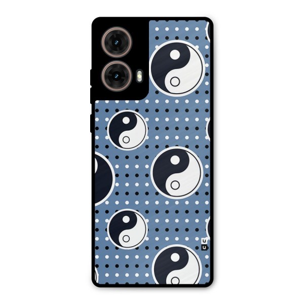 Ultimate Yin Yang Metal Back Case for Moto G85