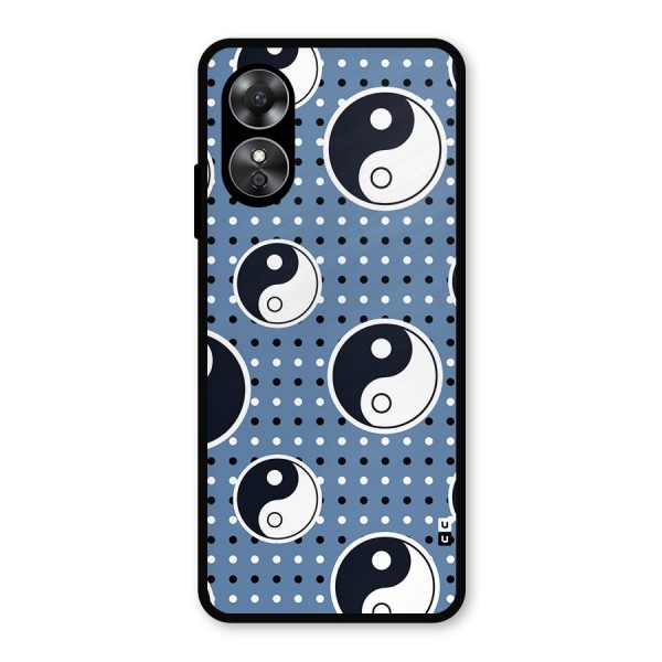 Ultimate Yin Yang Metal Back Case for Oppo A17