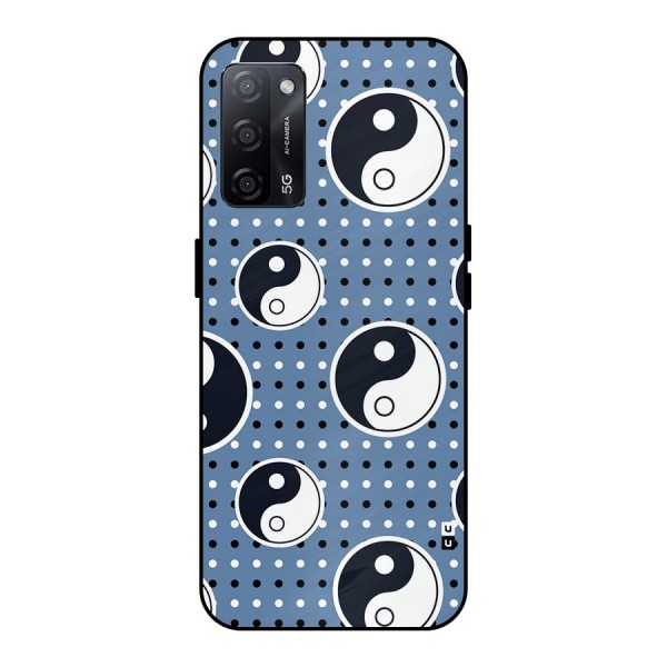 Ultimate Yin Yang Metal Back Case for Oppo A53s 5G