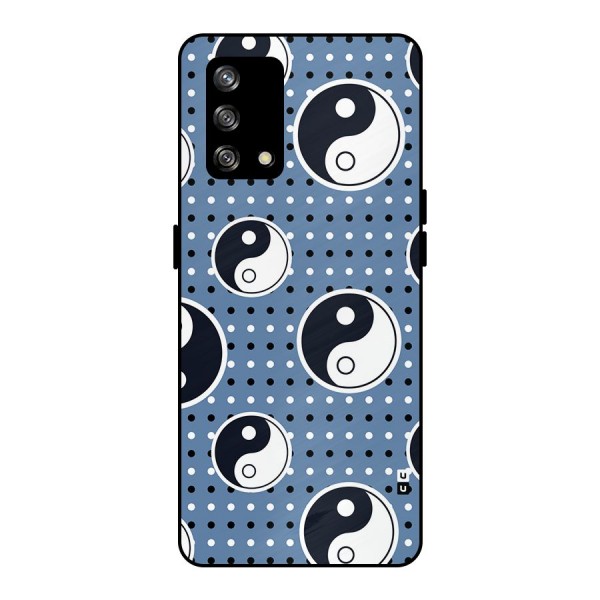 Ultimate Yin Yang Metal Back Case for Oppo F19