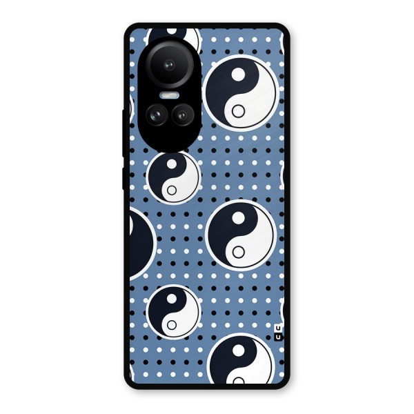 Ultimate Yin Yang Metal Back Case for Oppo Reno10 Pro